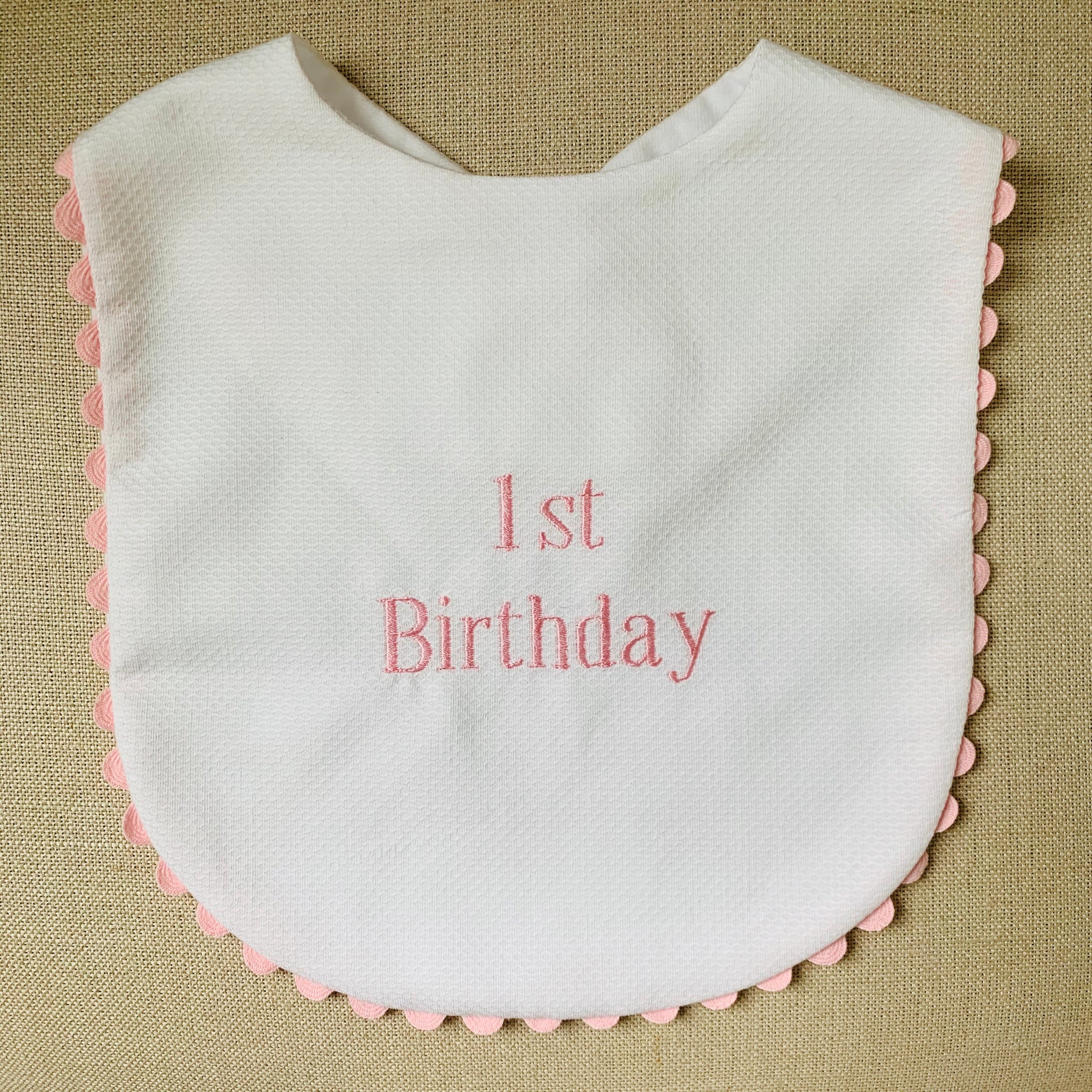 birthday bib