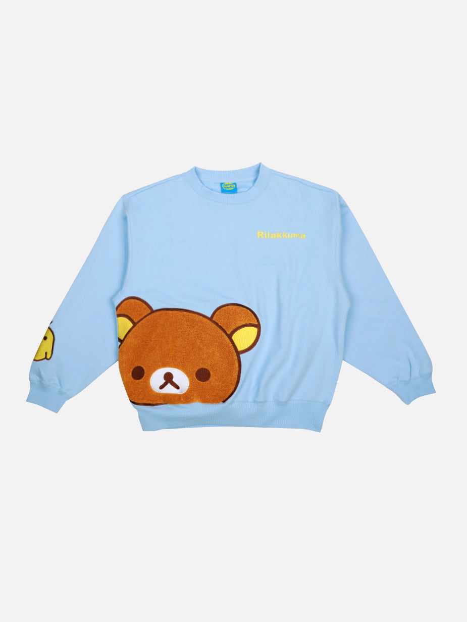 Product image for Kiiroitori & Rilakkuma Crew Neck Sweatshirt