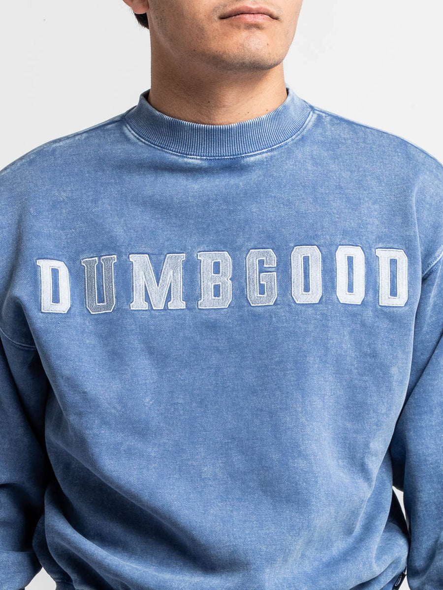 Varsity Blue Crewneck Set