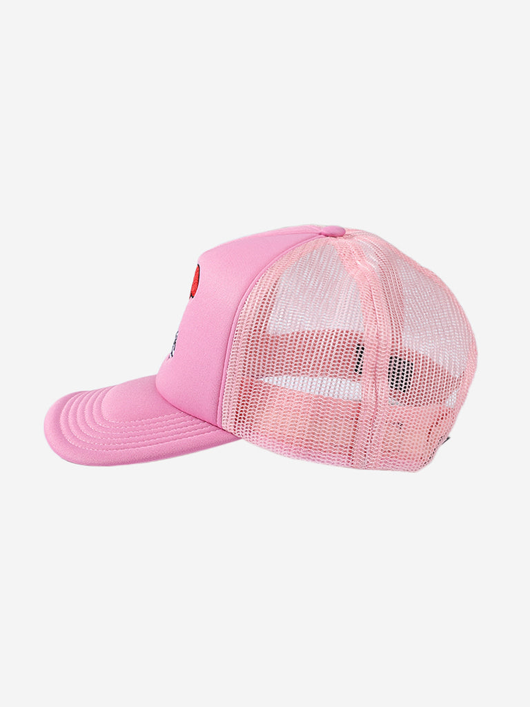 Sanrio My Melody Garden Party Pink Trucker Hat | Official Apparel ...