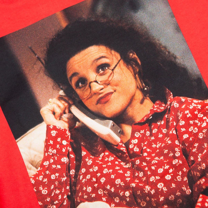 Seinfeld Elaine In Bed Red Tee Dumbgood