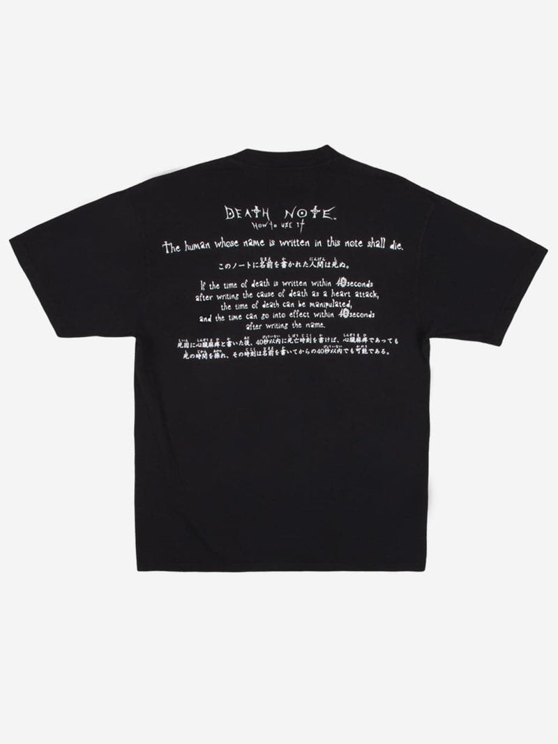 death note rules shirt
