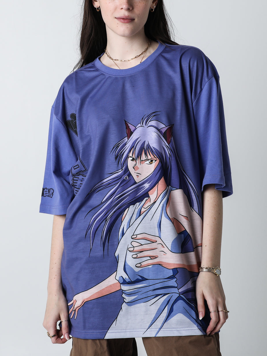 Image of Yu Yu Hakuhso Kurama Big Print Tee