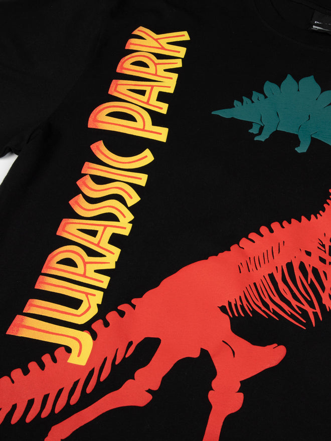 Jurassic Park Puff Print Dino Tee Official Apparel And Accessories Dumbgood™ Jurassic Park 