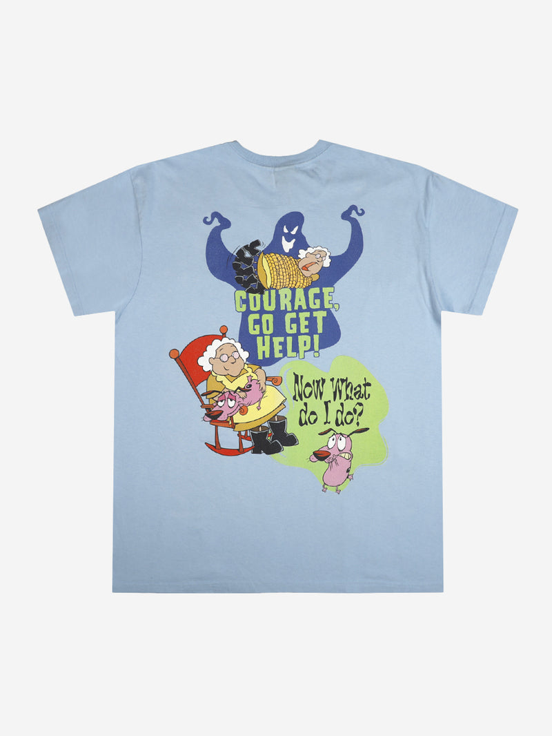 Courage the Cowardly Dog Ooga! Booga! Booga! Placid Tee | Official ...