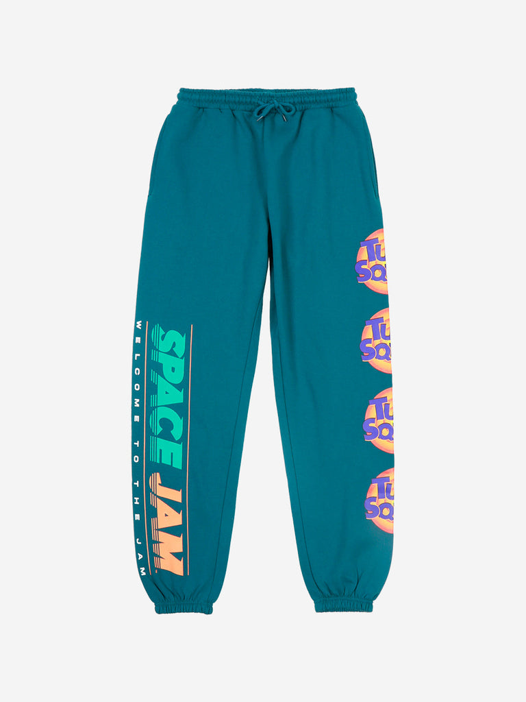 Space Jam Tune Squad Teal Sweatpants - Space Jam | DUMBGOOD