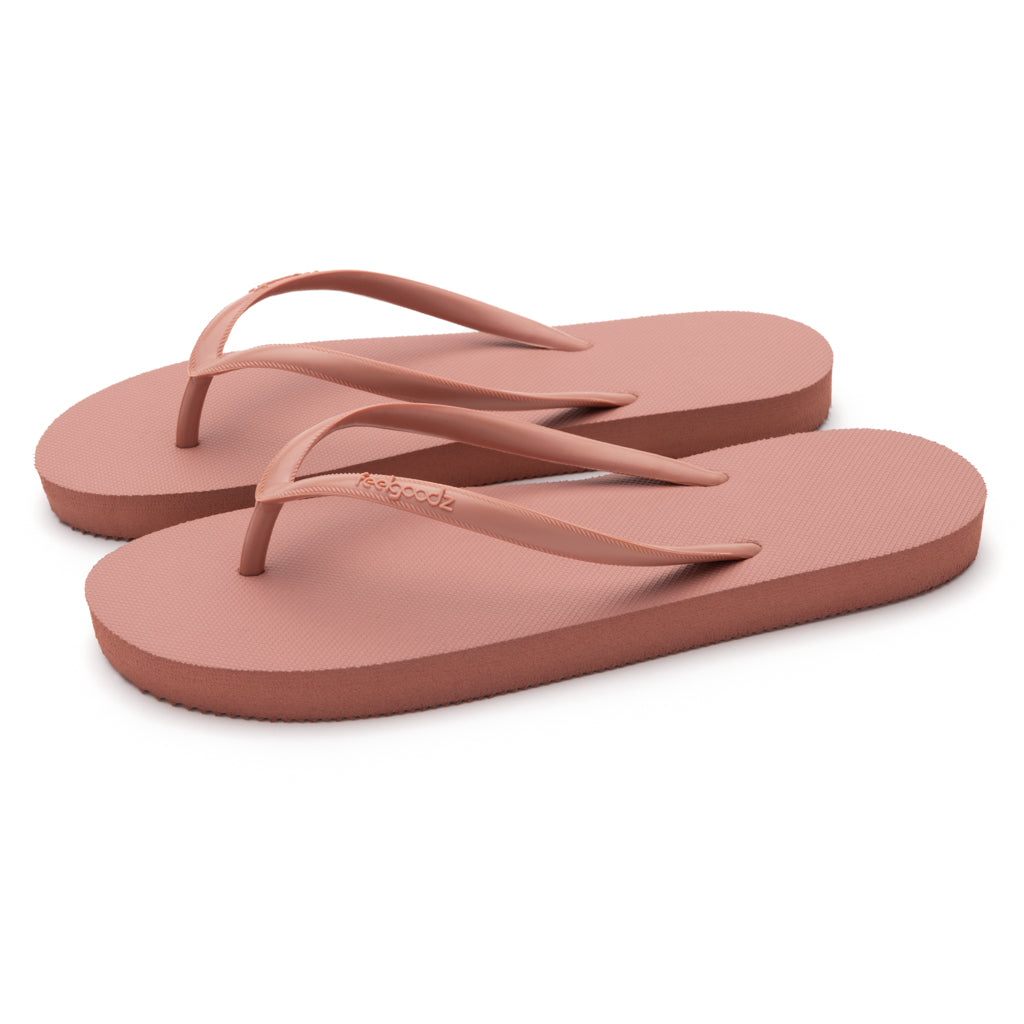 Feelgoodz • Eco Friendly Natural Rubber Flip Flops • Pick Your