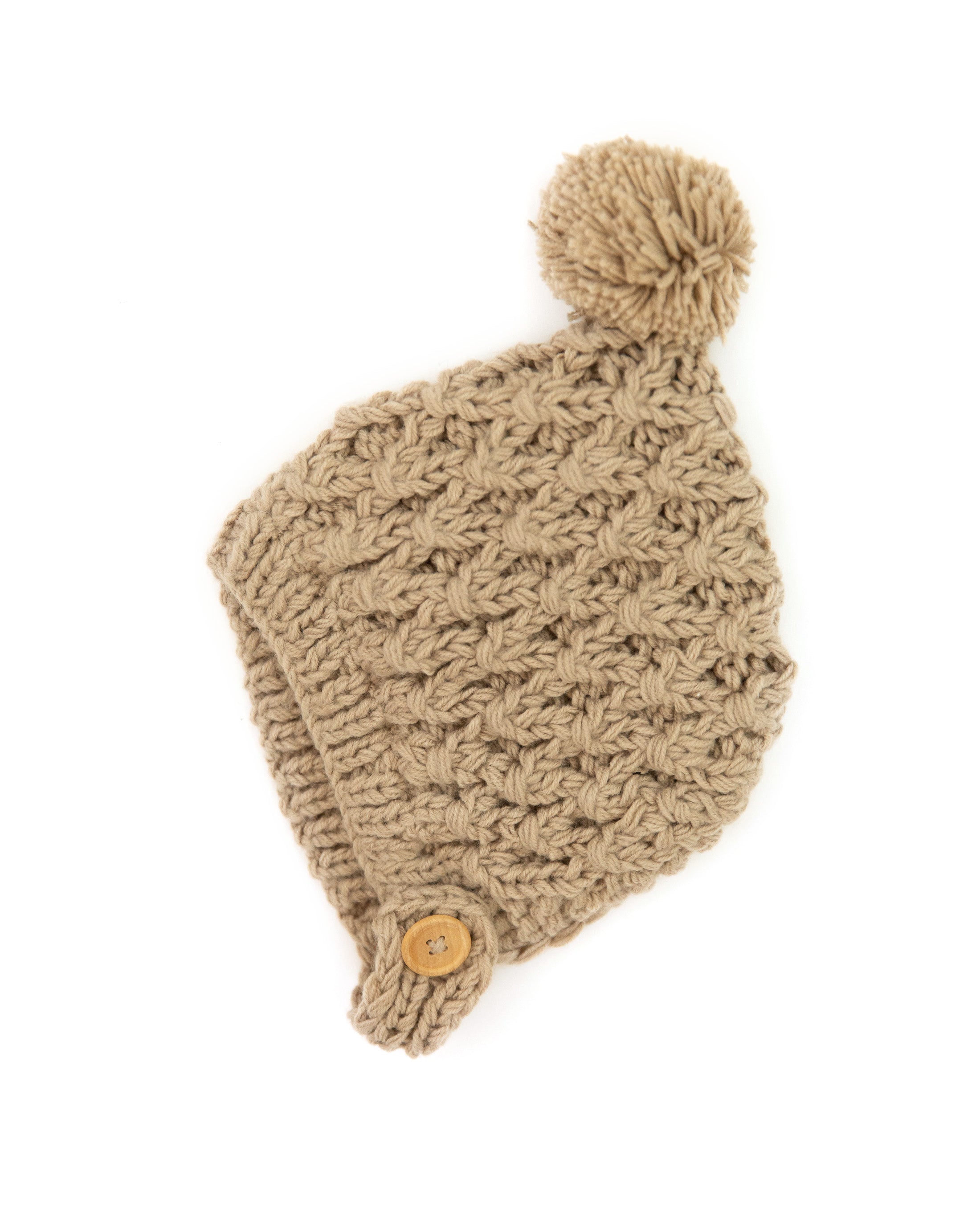 Noelle Knit Beanie in Brown – Reverie Threads