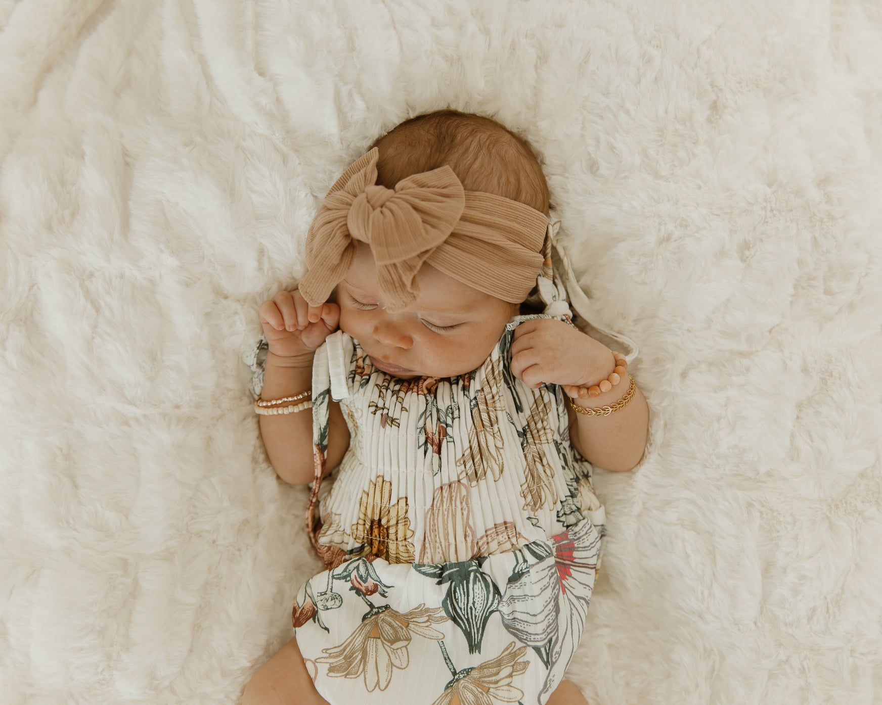 Madeline Headband in Sandy Pink