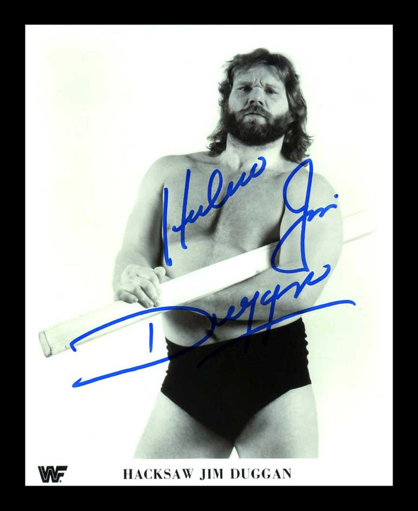 Paul Orndorff Signed Photo Inscribed Mr Wonderful Coa The Wrestling Universe