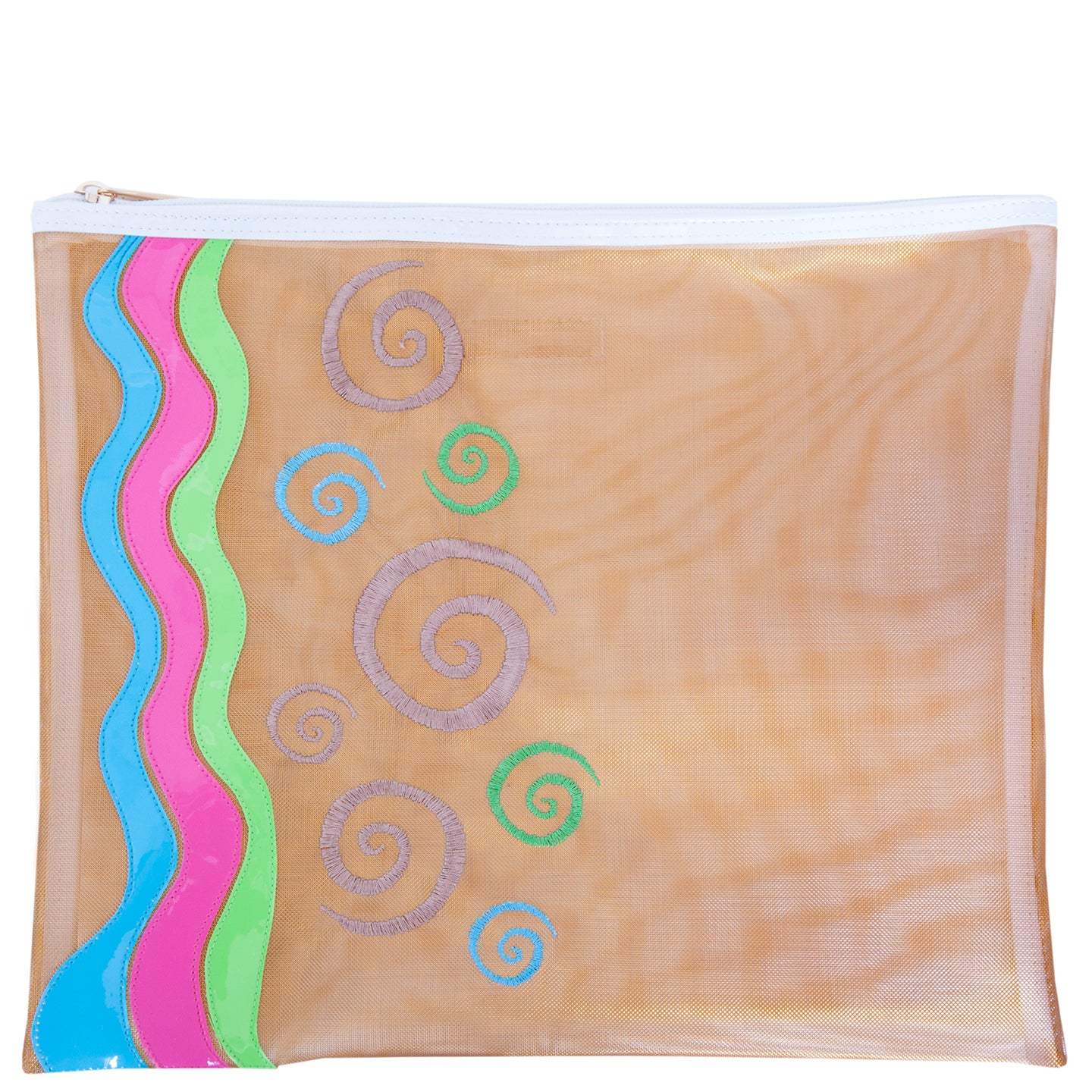 Swirls Large Mesh Bag