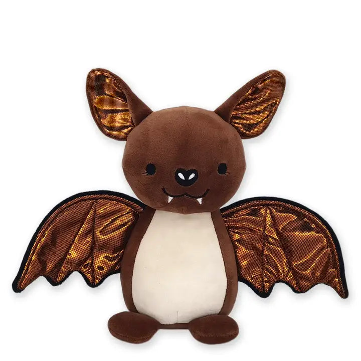 Squishy Bat Plush Animal Sitting 6" Tall
