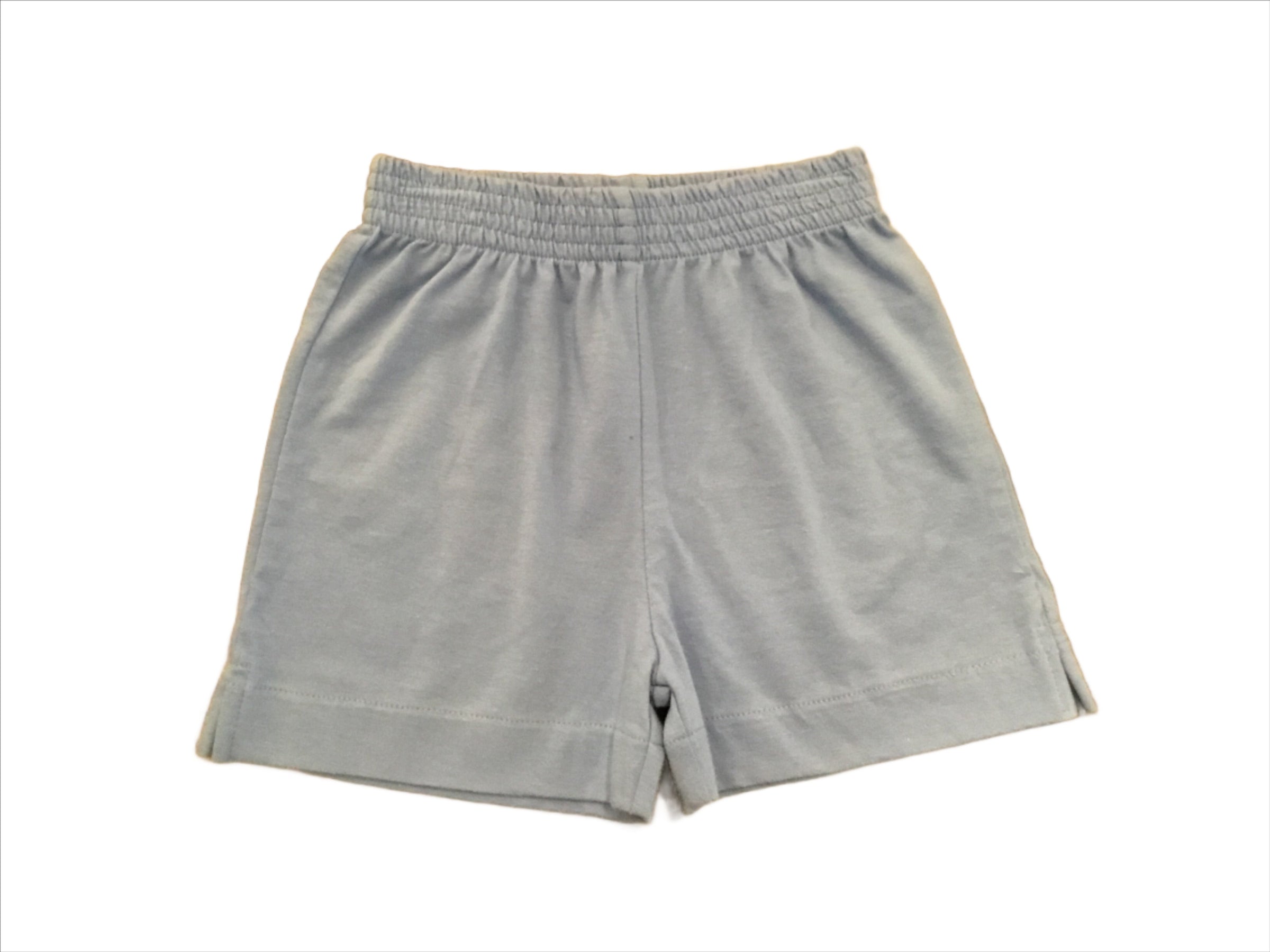 Chambray Jersey Knit Shorts by Luigi 