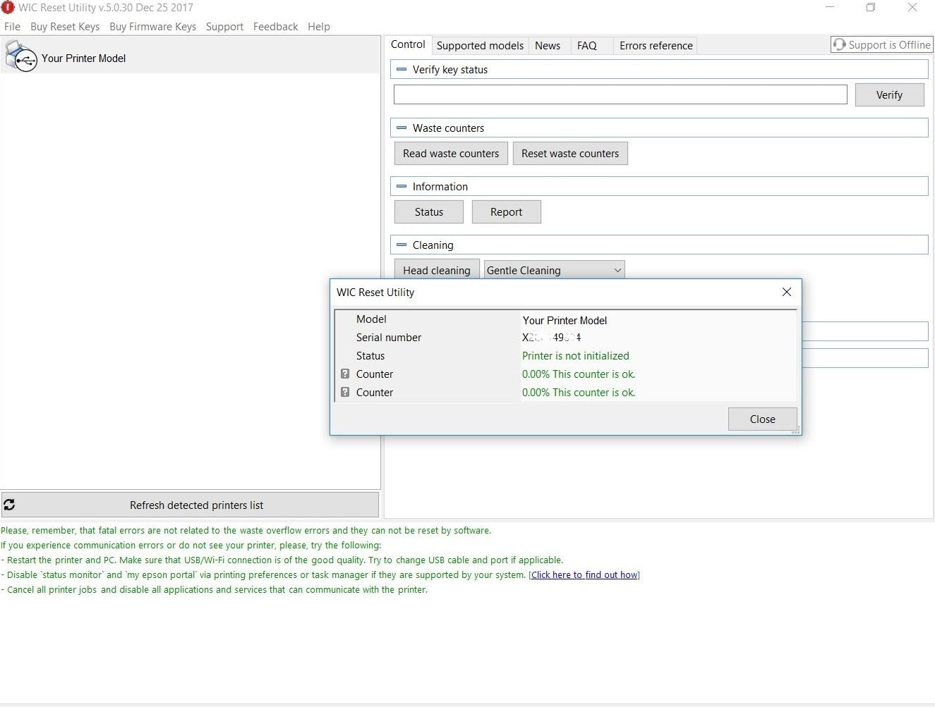 wic reset key serial free