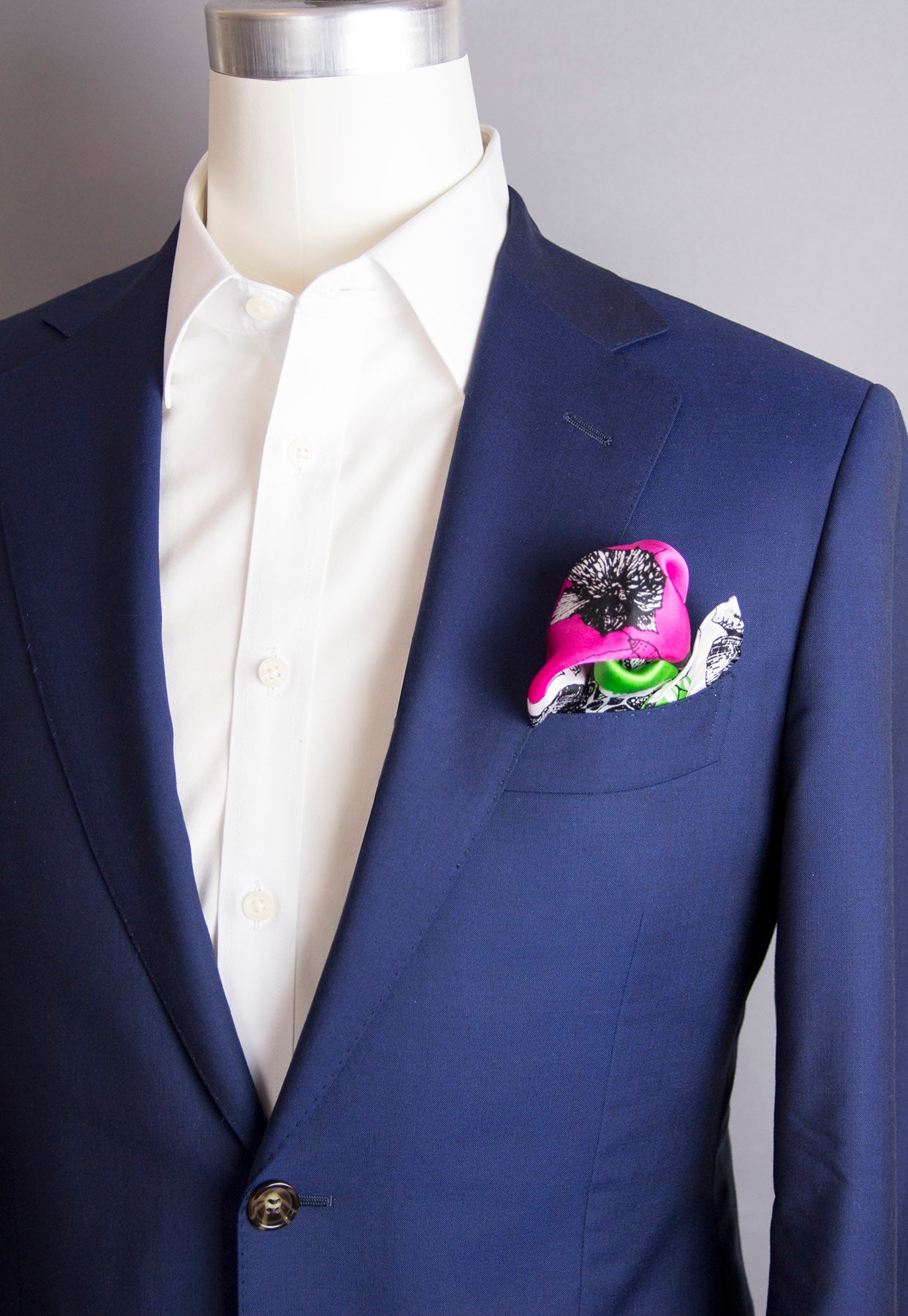 flower pocket square