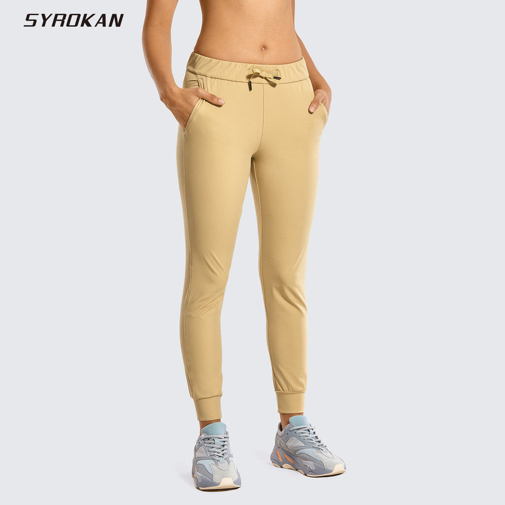 women's cuffed sweatpants with pockets