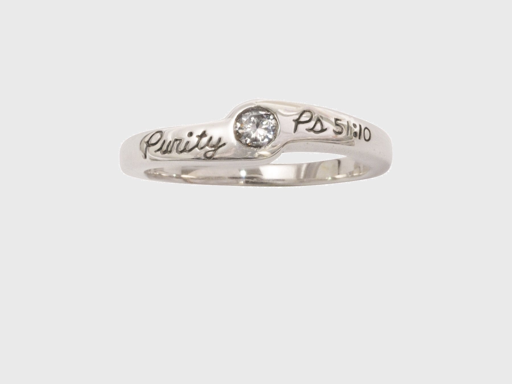 birthstone purity rings for girls