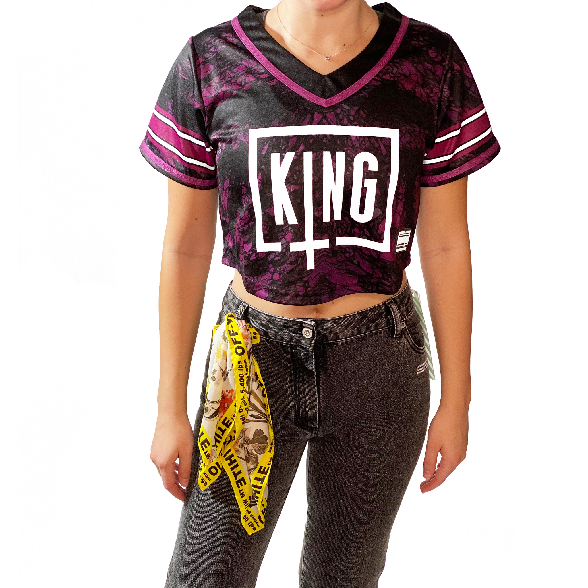 crop top football jersey