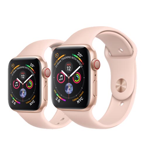 apple watch 4 aluminum gold