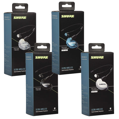 Shure Se215 Sound Isolating Earphones With Bluetooth 5 Wireless Remote Metrosix
