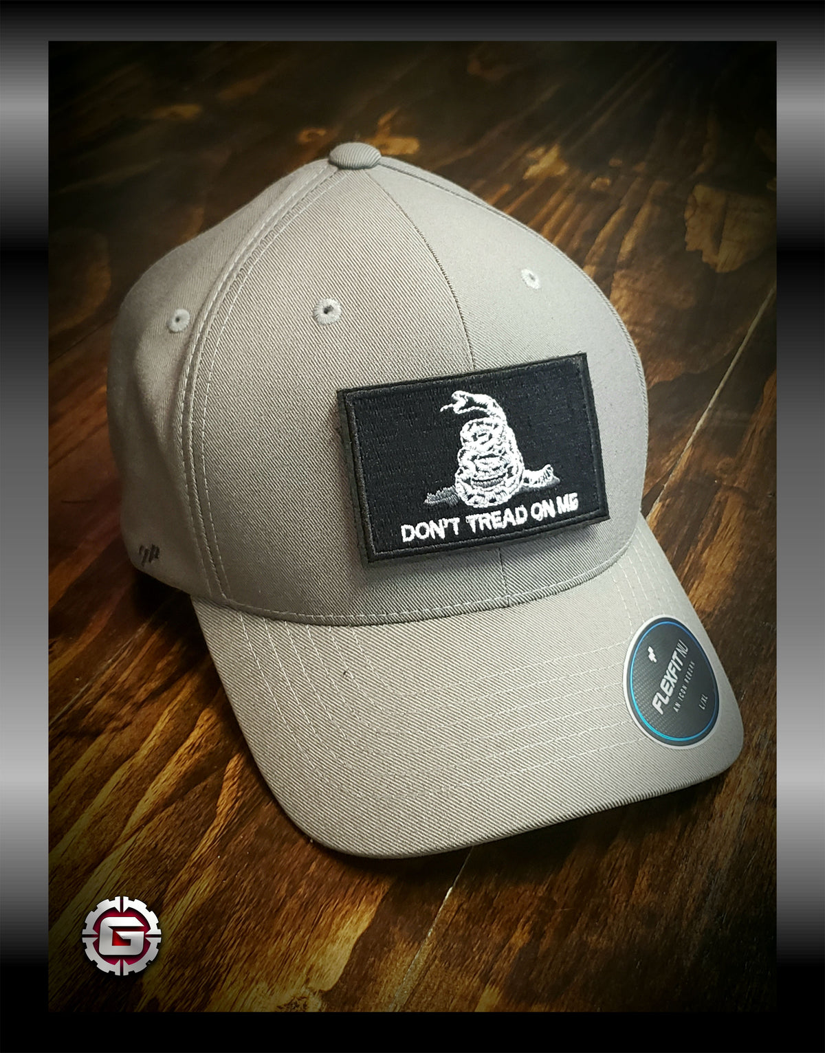 Don't Tread On Me Patch Flexfit Hat | GRITGEAR™ Apparel - GRITGEAR Apparel