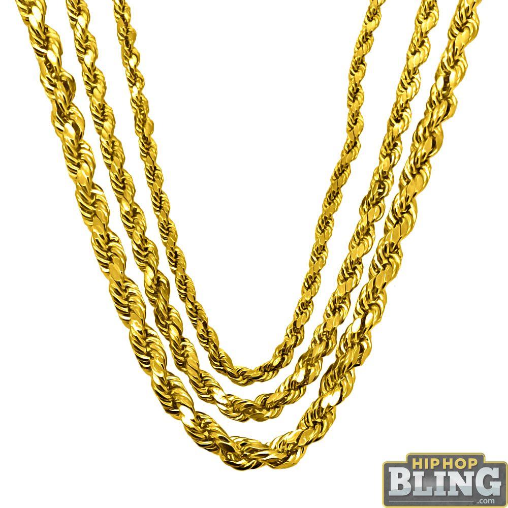 Lovebling 10K Yellow Gold RX Chain Necklace