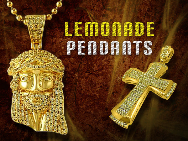 Lemonade Hip Hop Pendants