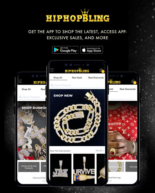 hip hop bling jewelry app for iOS and Android