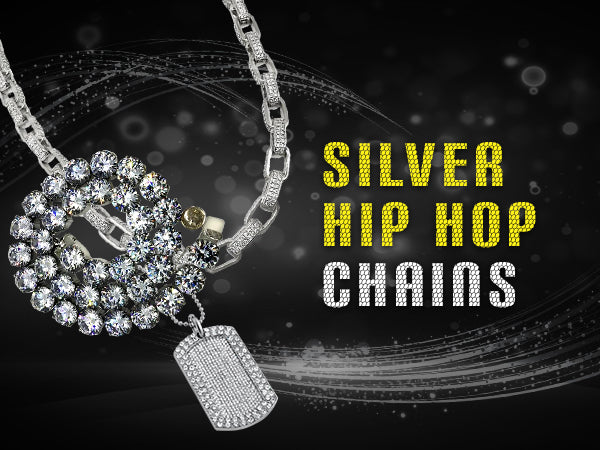 Silver Hip Hop Chains