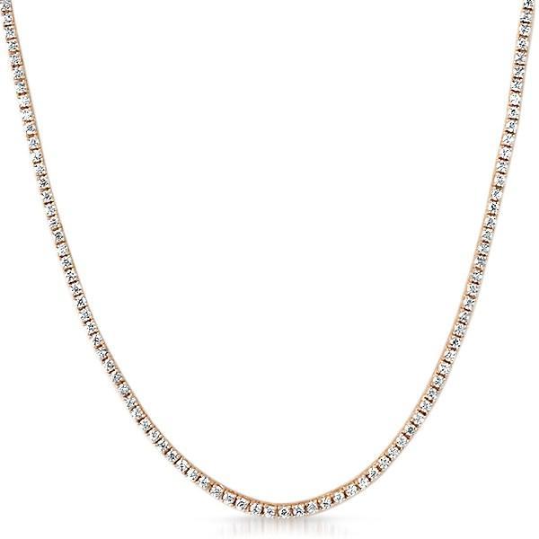 2MM CZ Micro Tennis Chain Bling Bling Rose Gold