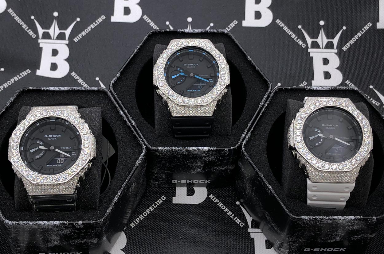 Iced sales g shock