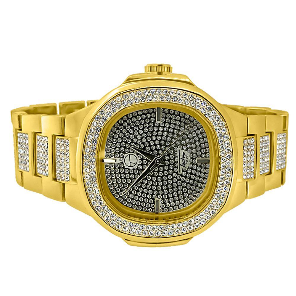 Bling Bling Watch Gold Modern Style