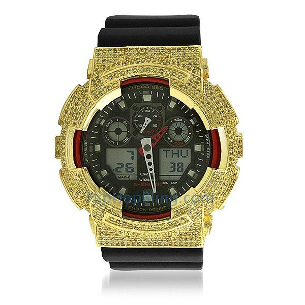 Lemonade CZ Custom Casio G Shock Watch GA100