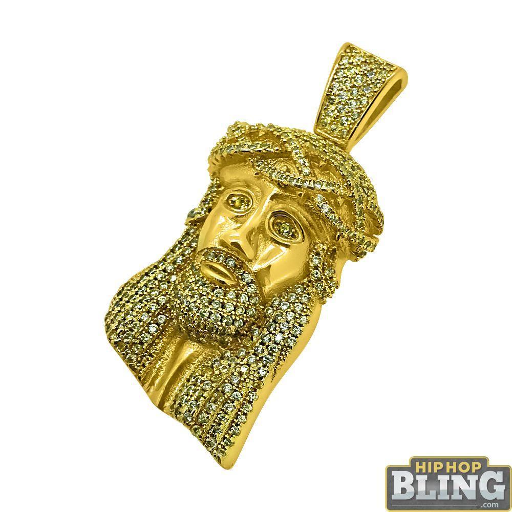 SOLID .925 Sterling Silver Micro Mini Jesus Pendant