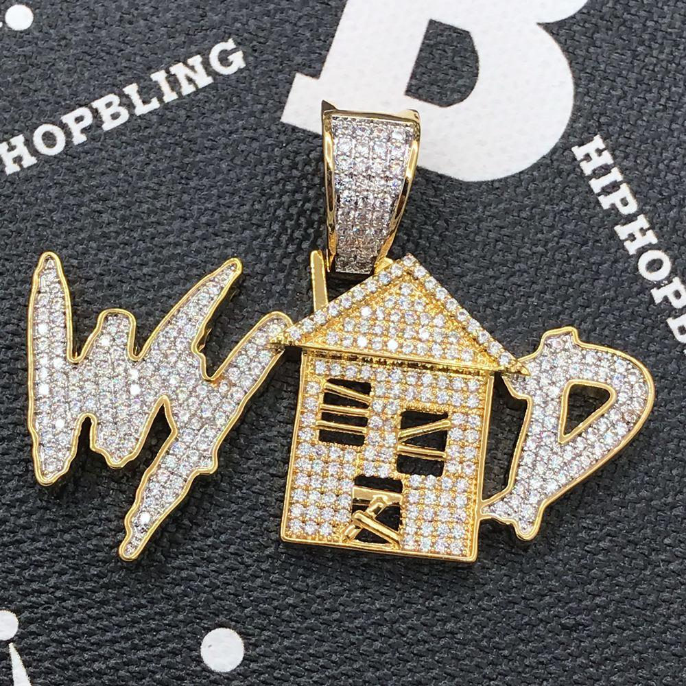 What Your Trap Do CZ Hip Hop Bling Bling Pendant