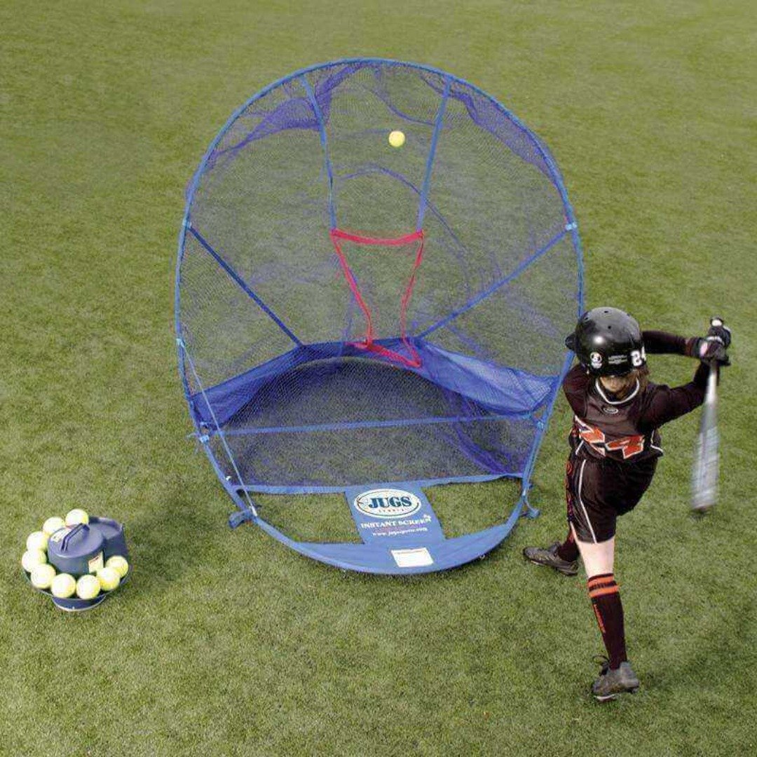 The Toss Machine Rechargeable Soft Toss Machine By Jugs Instant Baseball