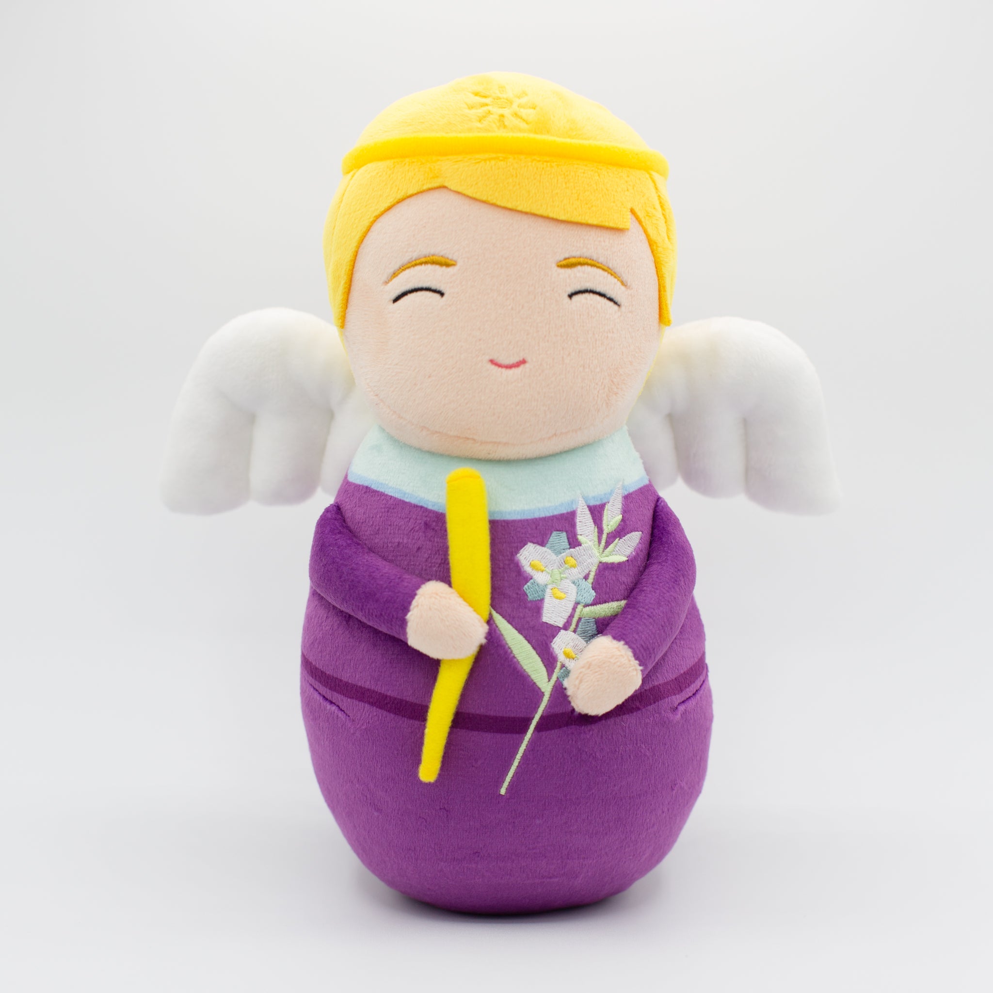 Mini St. Michael the Archangel Plush Doll – Shining Light Dolls