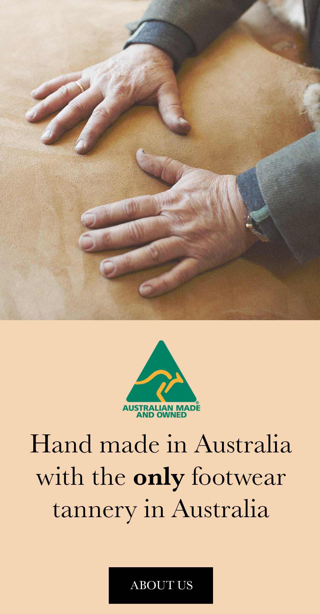 ugg australia by hand