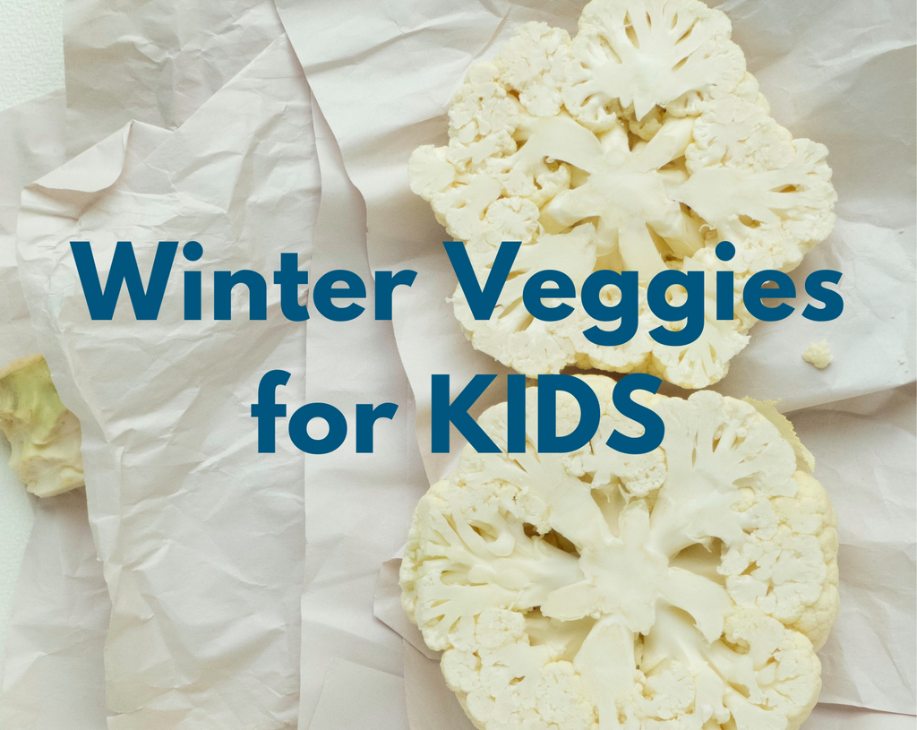 winter veggies for kids