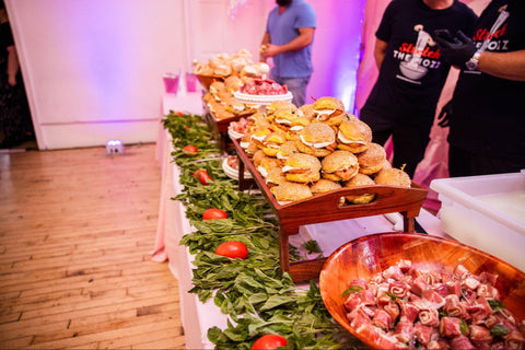 Food at Boujie Kidz Relaunch Party