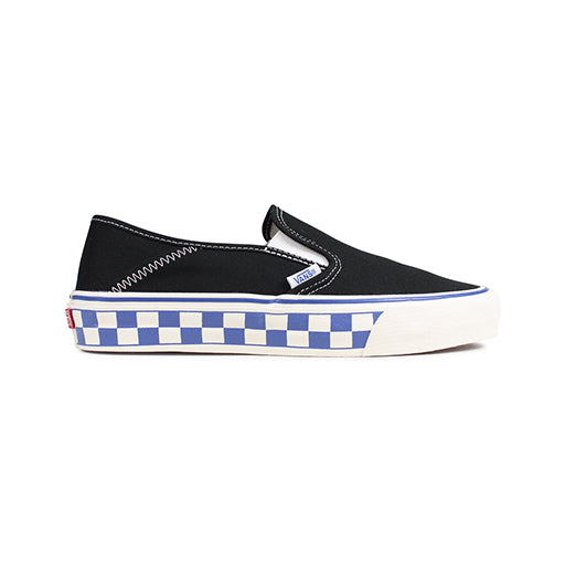 vans slip on sf black