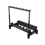 Warwick RockStand Modular Multiple 6E Electric/Bass Guitar Rack Stand, Black