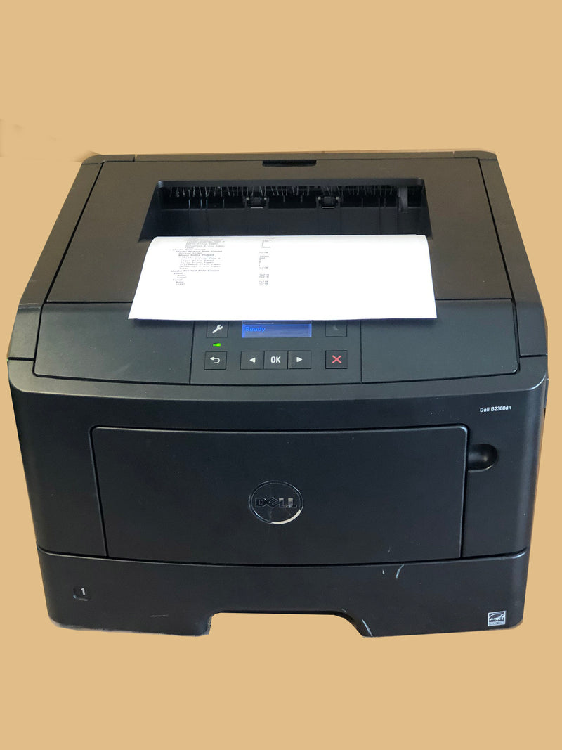 dell b2360dn printer installation