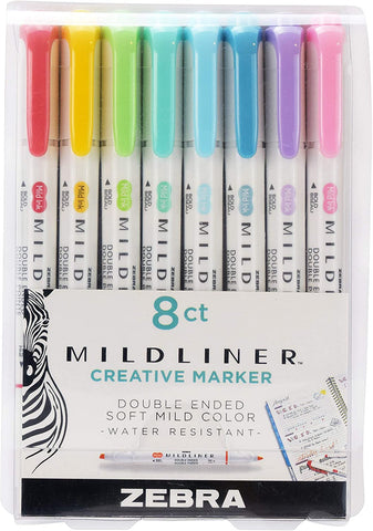 Hand Made Modern - Paint Brush Markers, 8ct - Multi-color