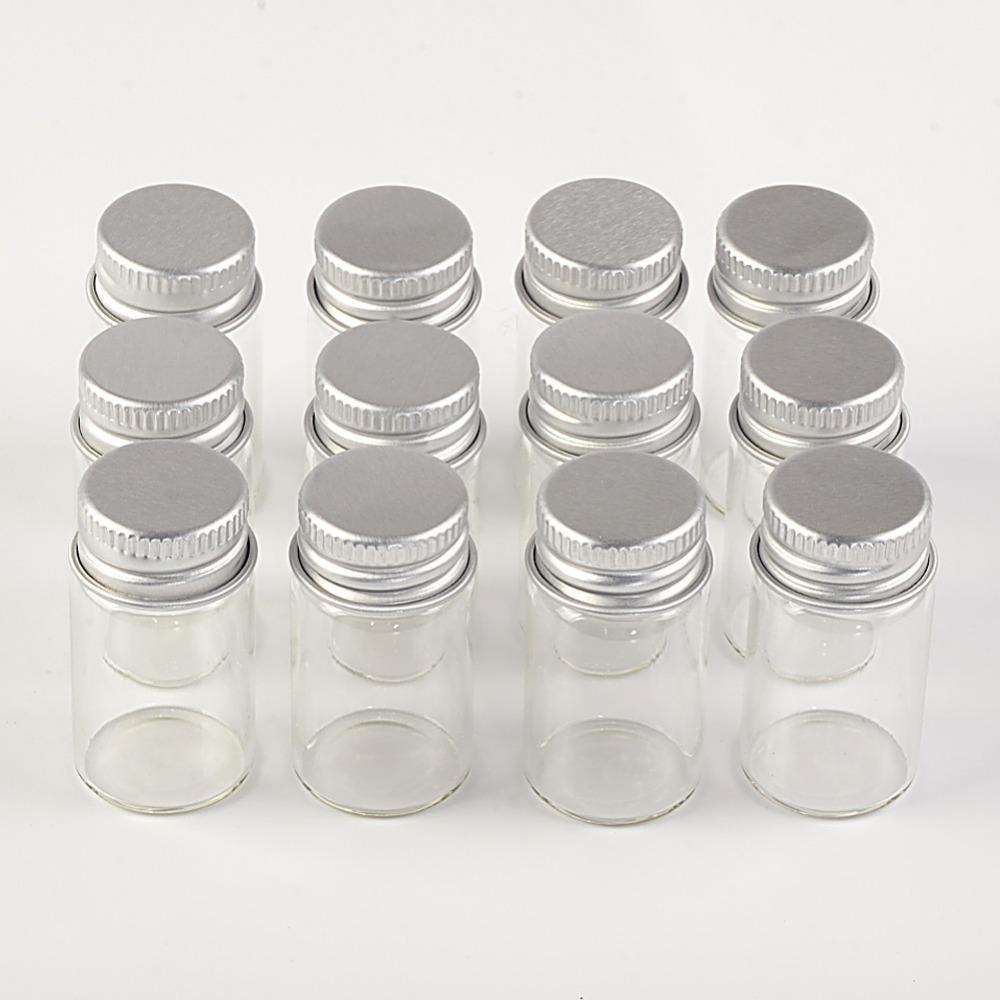 Crafter's Square Mini Glass Containers 5Pack (6ml) Chikabellas