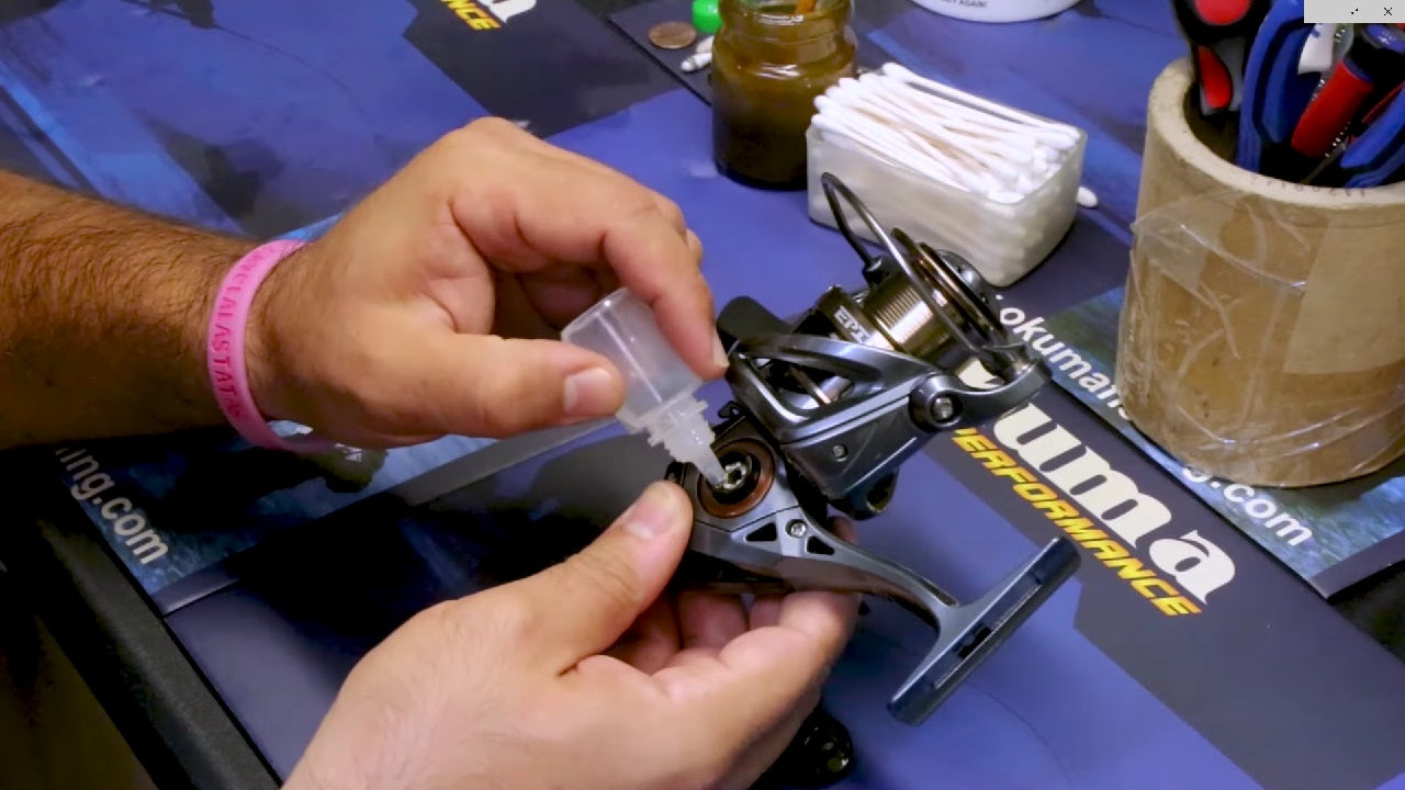 How to Care For and Lubricate Your Okuma Spinning Reel | Okuma Fishing  Tackle Corp