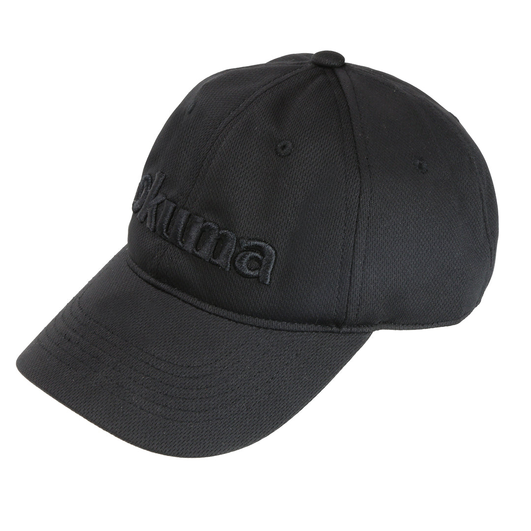 Okuma Full Back Unstructured Black Hat | Okuma Fishing Tackle Corp