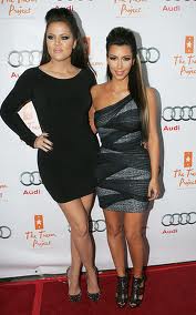 Kim and Khloe