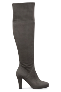 long and tall boot - grey