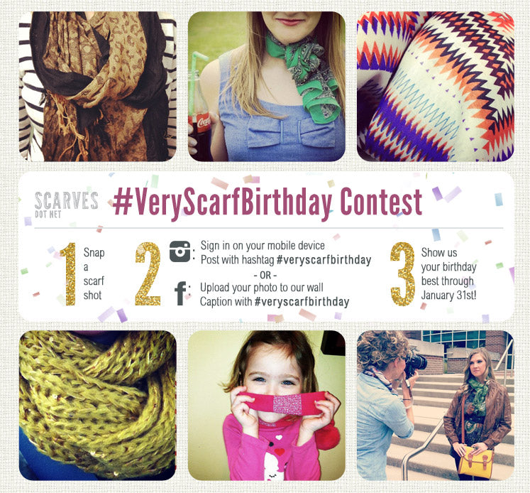 SDN Turns 1 VeryScarfBirthday Contest